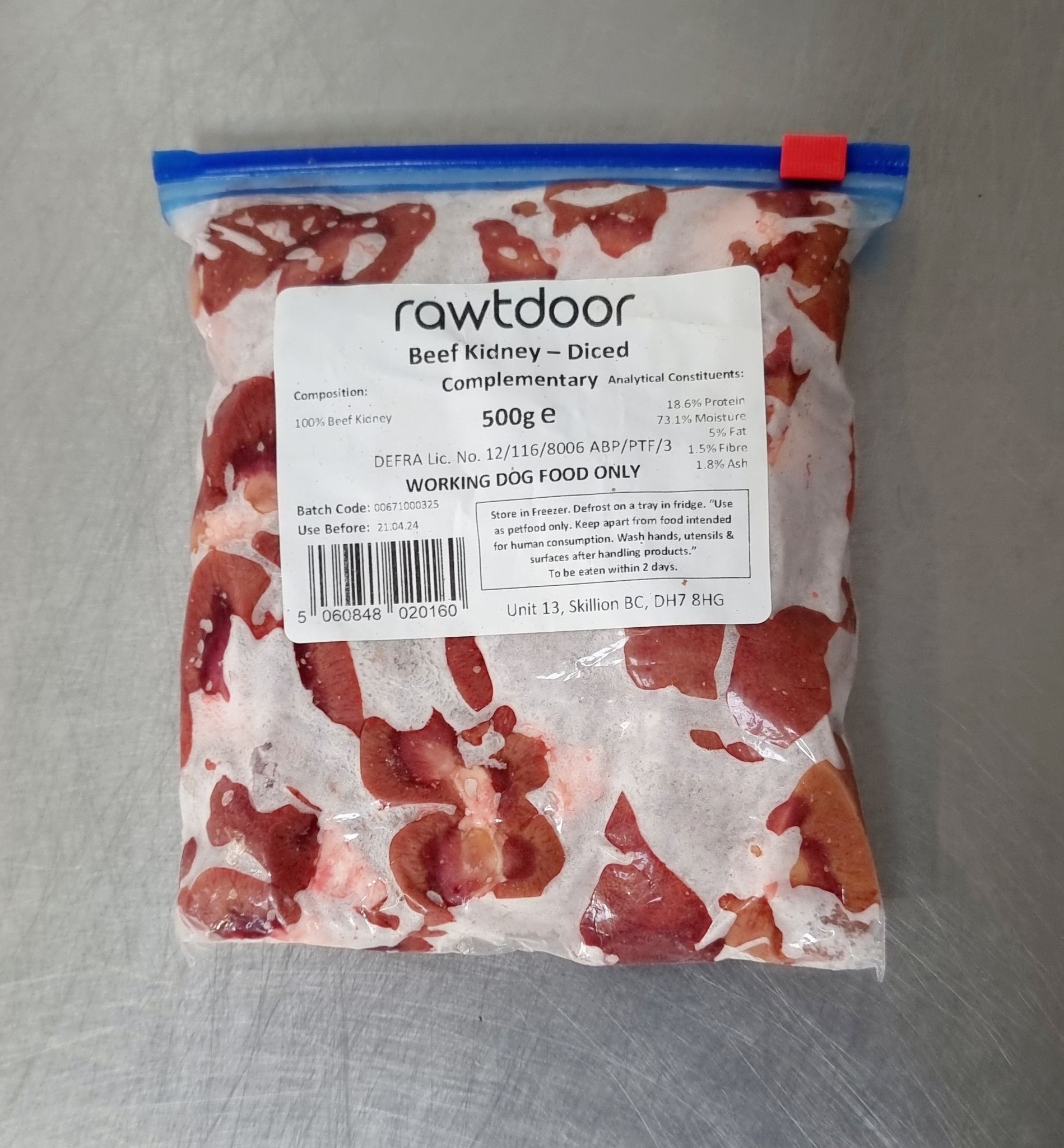 Beef Kidney - Diced - Rawtdoor